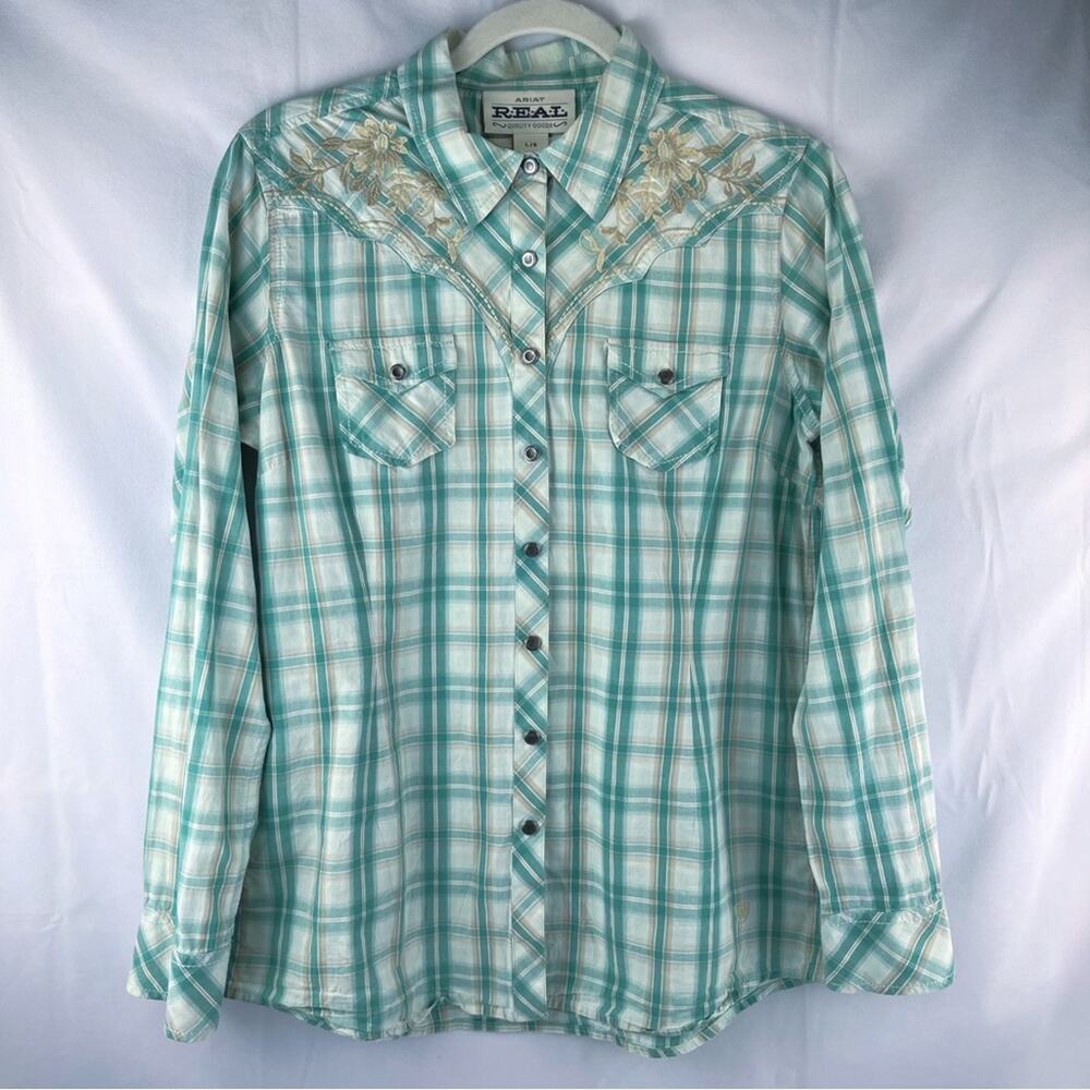 Ariat REAL Embroidered Snap Shirt
